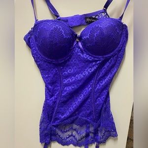 Lingerie Babydoll Garter top